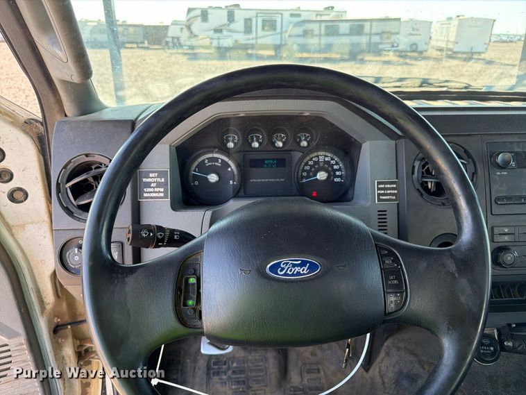 image for item YA4859 2015 Ford F750 Super Duty forestry bucket truck