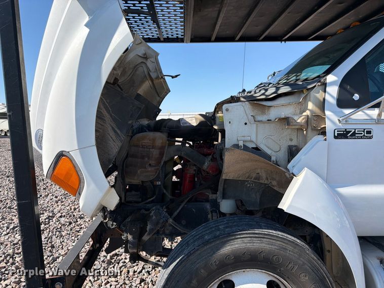 image for item YA4859 2015 Ford F750 Super Duty forestry bucket truck