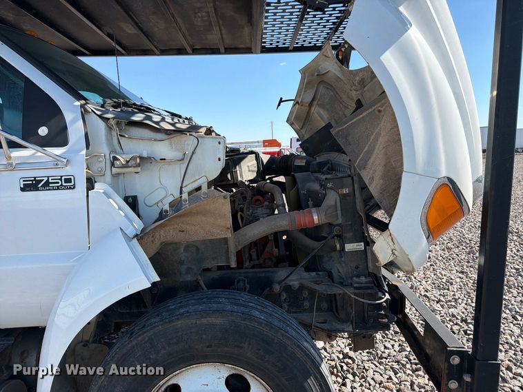 image for item YA4859 2015 Ford F750 Super Duty forestry bucket truck