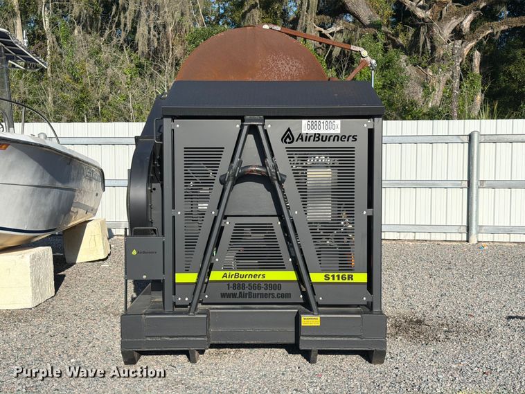 image for item YA5105 Air Burners S116R air curtain firebox