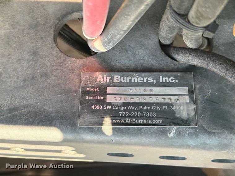 image for item YA5105 Air Burners S116R air curtain firebox