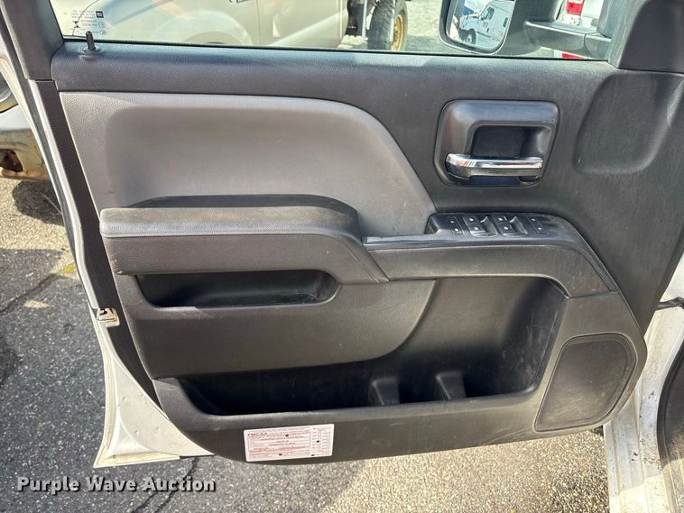image for item YA5140 2016 GMC Sierra 3500HD Crew Cab utility bed pickup truck
