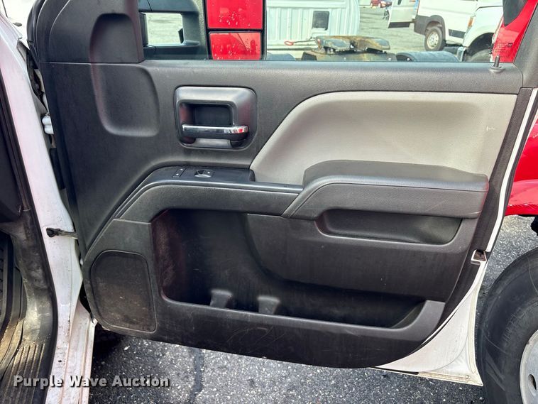image for item YA5140 2016 GMC Sierra 3500HD Crew Cab utility bed pickup truck