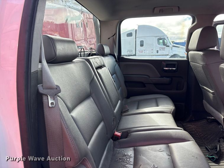 image for item YA5140 2016 GMC Sierra 3500HD Crew Cab utility bed pickup truck
