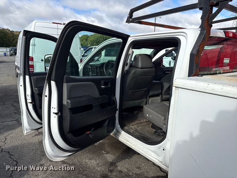 image for item YA5140 2016 GMC Sierra 3500HD Crew Cab utility bed pickup truck
