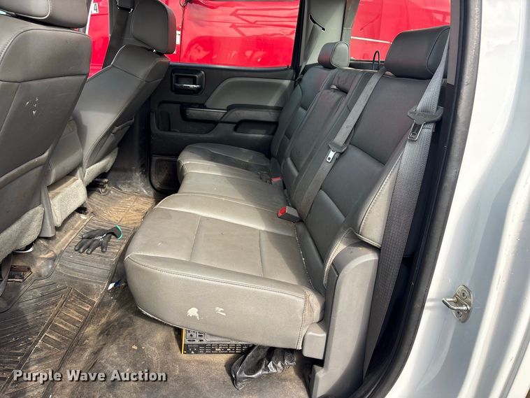 image for item YA5140 2016 GMC Sierra 3500HD Crew Cab utility bed pickup truck