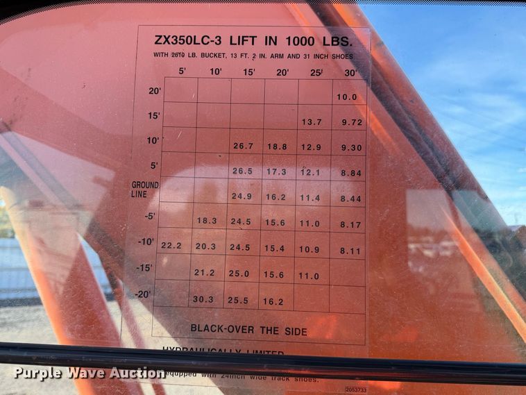 image for item YA5194 2006 Hitachi ZX350LC-3 excavator