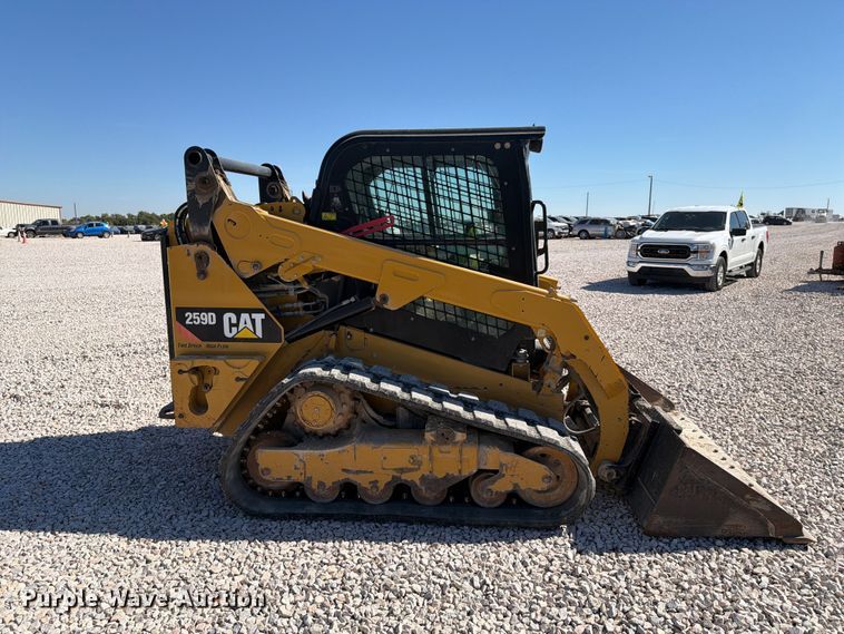 image for item YA5277 2019 Caterpillar 259D tracked skid steer loader