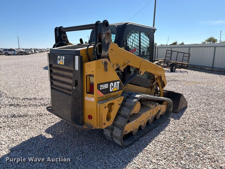 image for item YA5277 2019 Caterpillar 259D tracked skid steer loader