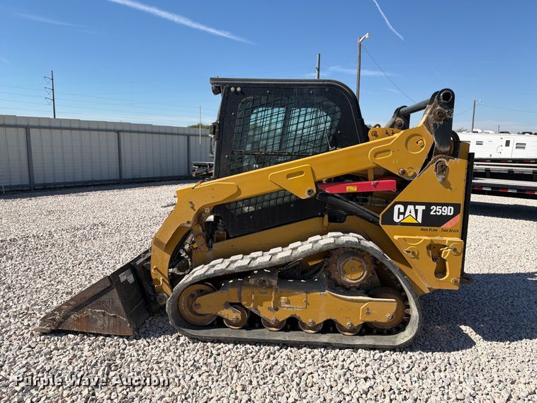 image for item YA5277 2019 Caterpillar 259D tracked skid steer loader