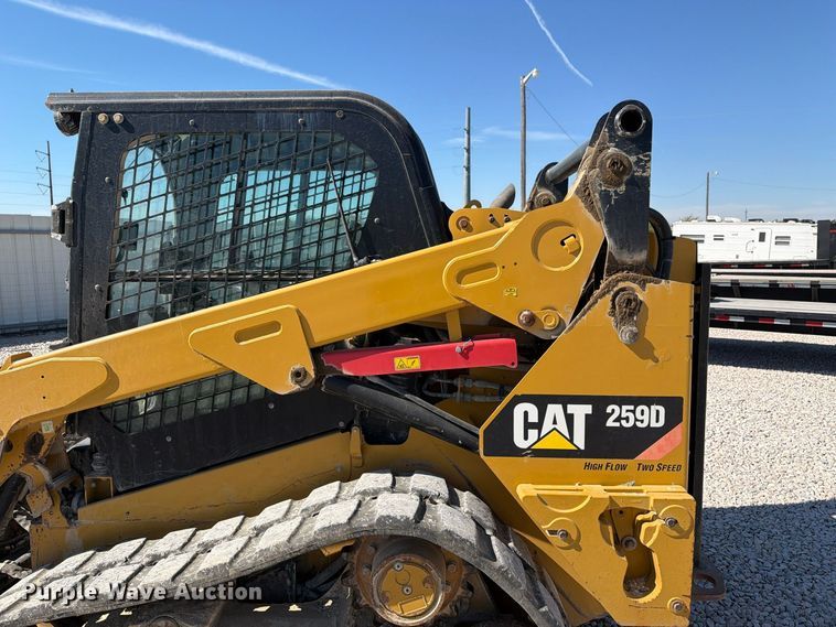image for item YA5277 2019 Caterpillar 259D tracked skid steer loader