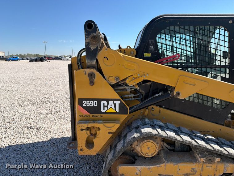 image for item YA5277 2019 Caterpillar 259D tracked skid steer loader