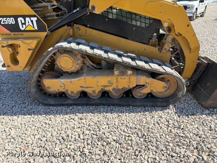 image for item YA5277 2019 Caterpillar 259D tracked skid steer loader