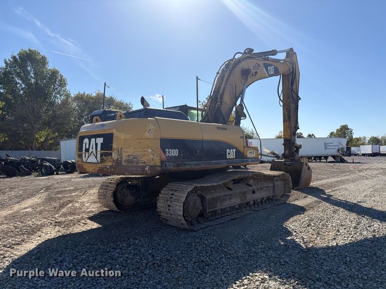 image for item YA5293 2007 Caterpillar 330D L excavator