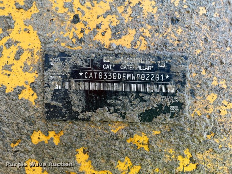 image for item YA5293 2007 Caterpillar 330D L excavator