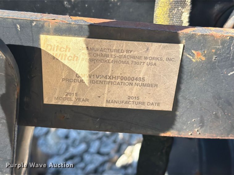 image for item YA5458 2015 Ditch Witch R300 cable plow