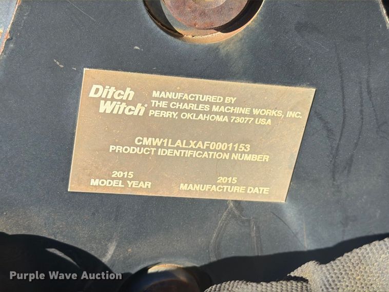 image for item YA5459 2015 Ditch Witch R300 cable plow