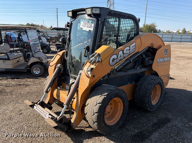 image for item YA5773 2016 Case SV280 skid steer loader