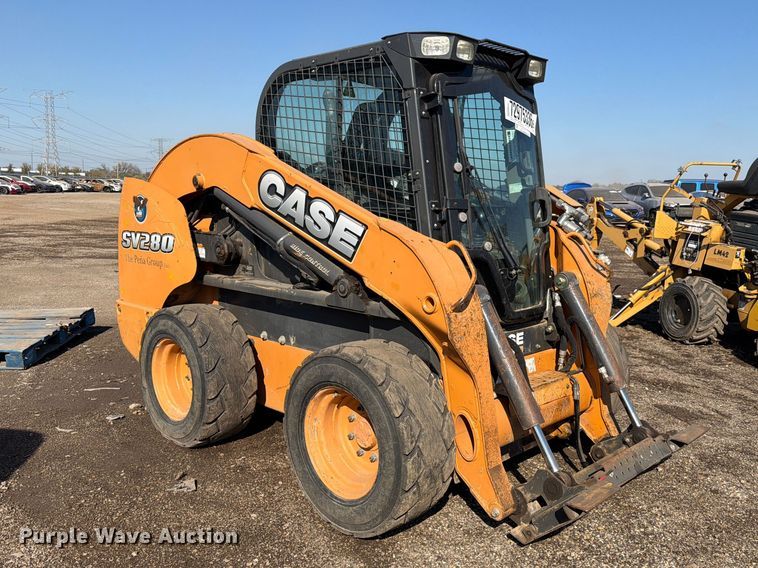 image for item YA5773 2016 Case SV280 skid steer loader