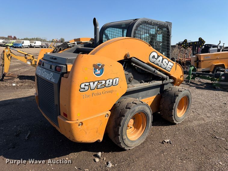 image for item YA5773 2016 Case SV280 skid steer loader