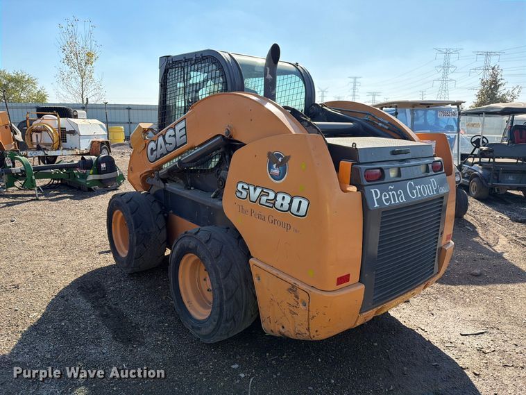 image for item YA5773 2016 Case SV280 skid steer loader