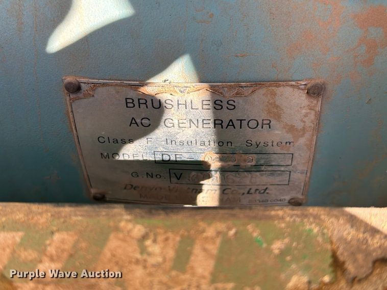 image for item YA5792 2012 Multiquip DCA-25SSIU3 generator