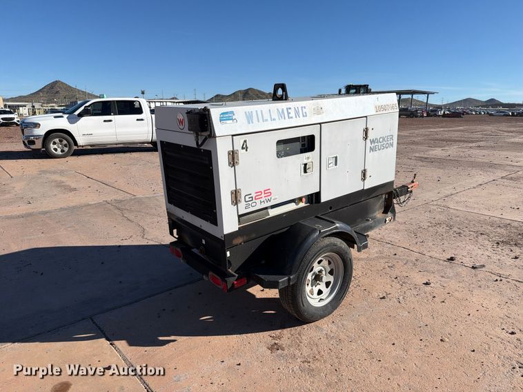 image for item YA5793 2016 Wacker Neuson G25 generator