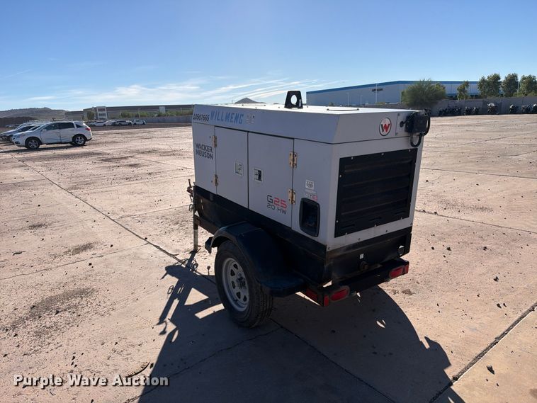 image for item YA5793 2016 Wacker Neuson G25 generator