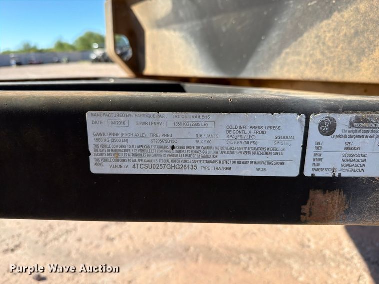 image for item YA5793 2016 Wacker Neuson G25 generator