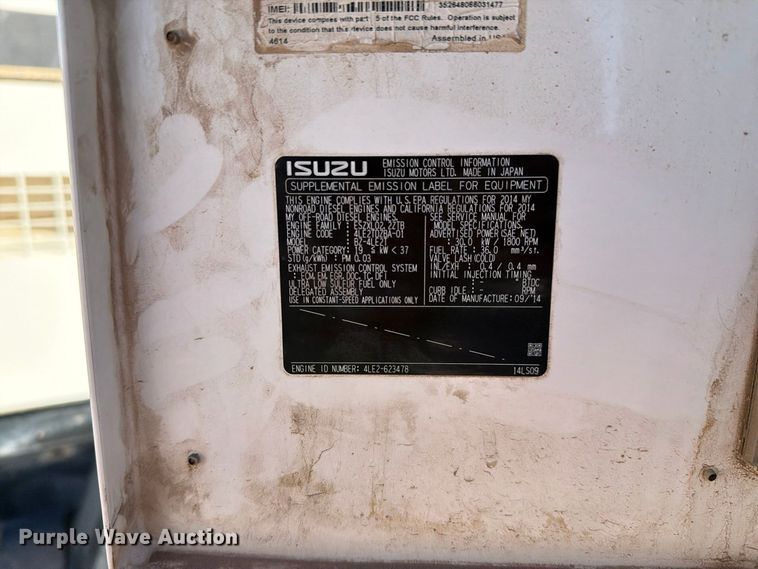 image for item YA5794 2014 Multiquip DCA-25SSIU4F generator