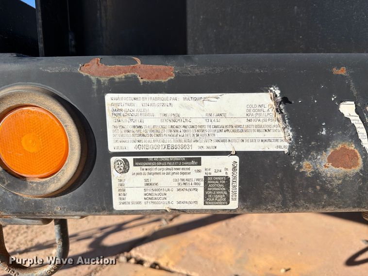 image for item YA5794 2014 Multiquip DCA-25SSIU4F generator