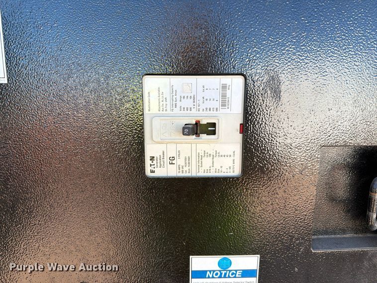 image for item YA5795 2018 Doosan G25WD0-T4F generator