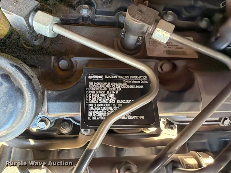 image for item YA5795 2018 Doosan G25WD0-T4F generator