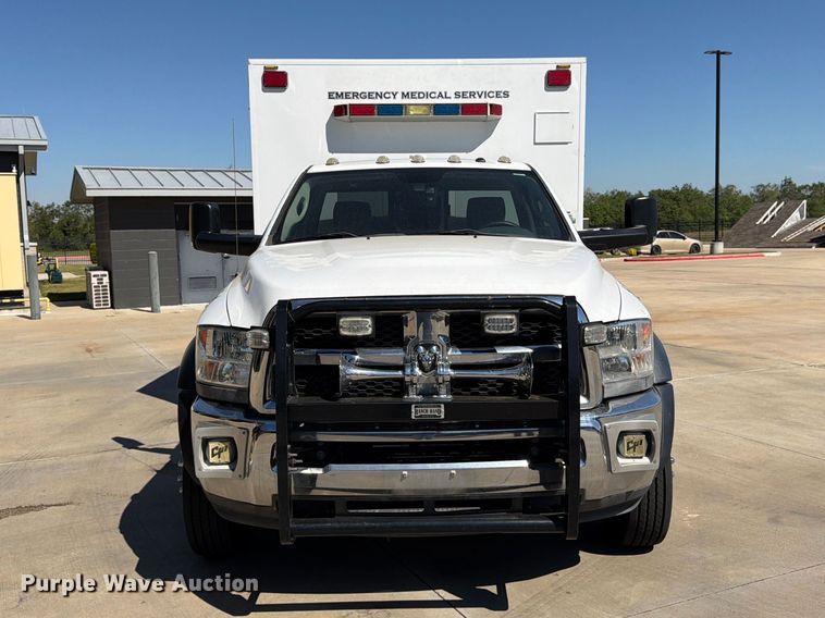 image for item DT3087 2015 RAM 4500 ambulance