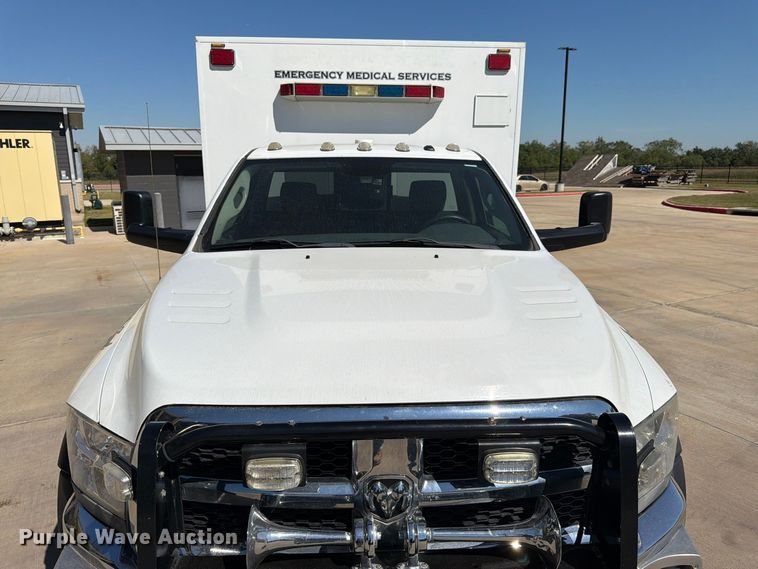 image for item DT3087 2015 RAM 4500 ambulance
