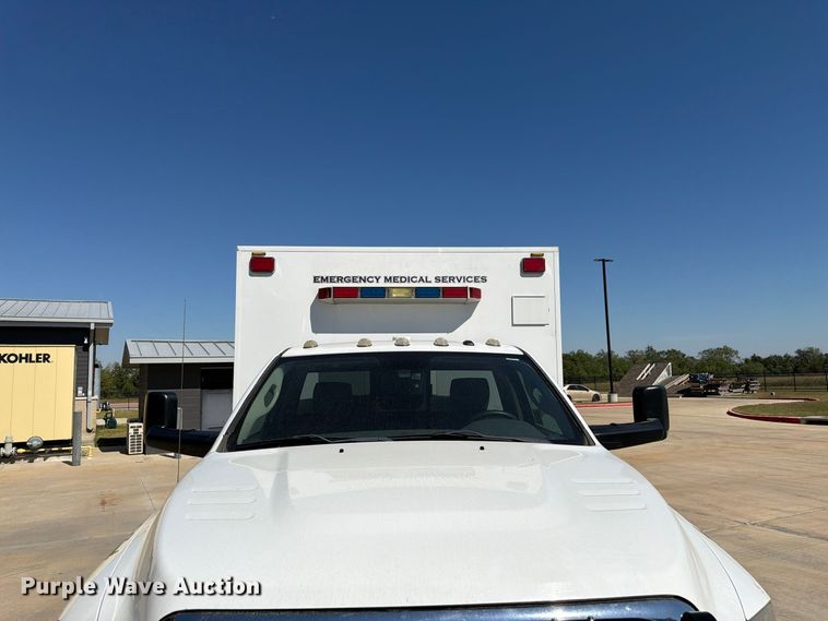 image for item DT3087 2015 RAM 4500 ambulance
