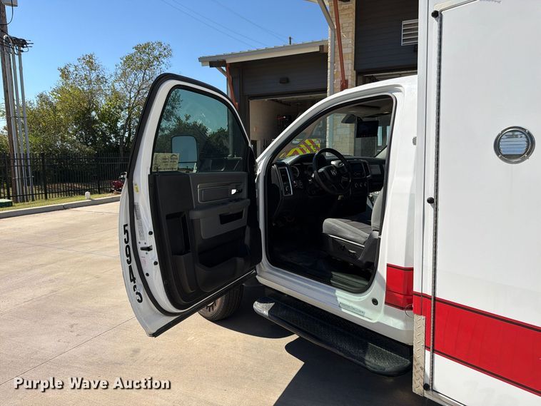 image for item DT3087 2015 RAM 4500 ambulance