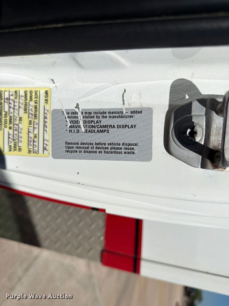 image for item DT3087 2015 RAM 4500 ambulance