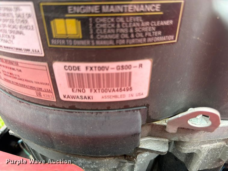 image for item DT3093 2018 Country Clipper 3572KAT-1525 ZTR lawn mower