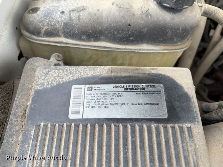 image for item DT3100 2012 Chevrolet Silverado 1500 Ext. Cab pickup truck