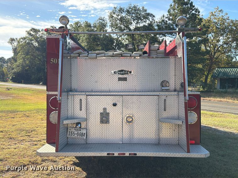 image for item EA7406 1986 Ford C8000 pumper fire truck