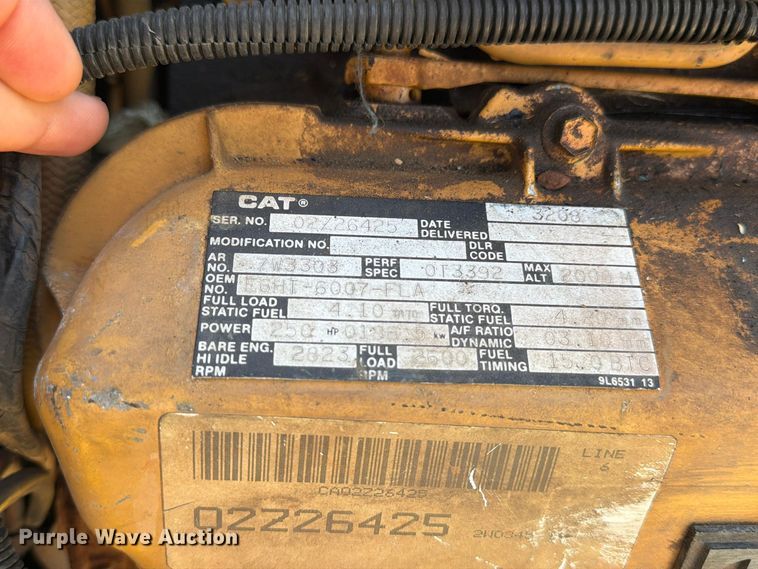 image for item EA7406 1986 Ford C8000 pumper fire truck