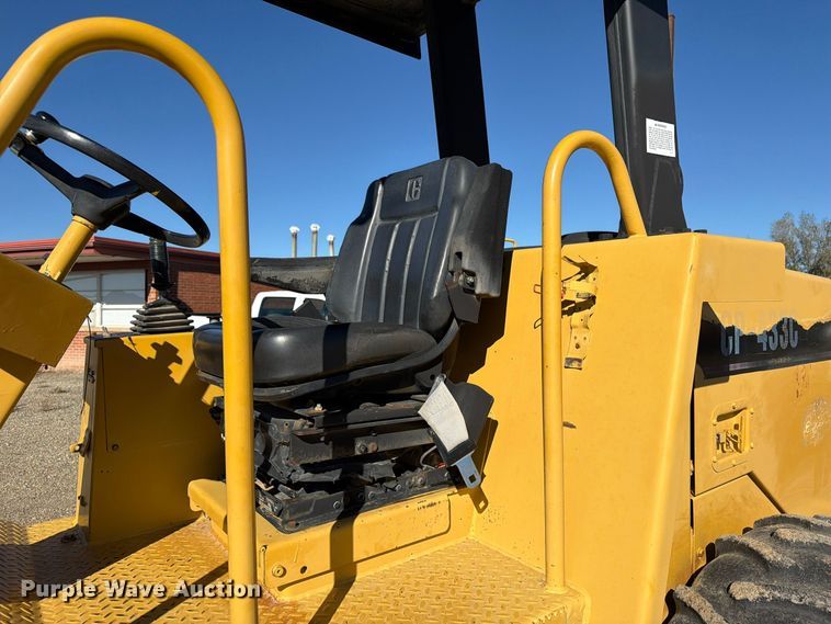 image for item ED0224 1996 Caterpillar CP-433C single drum vibratory padfoot roller