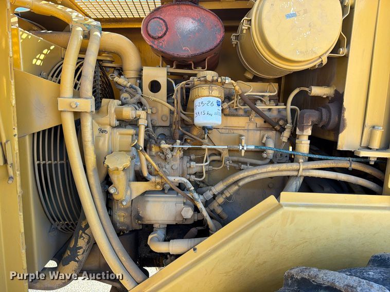 image for item ED0224 1996 Caterpillar CP-433C single drum vibratory padfoot roller
