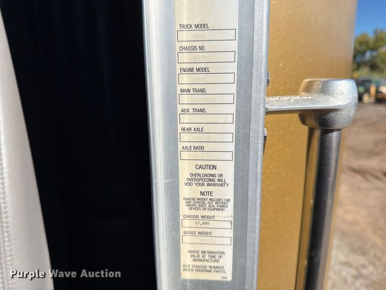 1995 Kenworth T600B