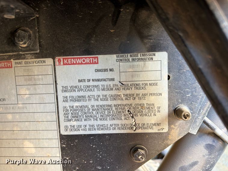 1995 Kenworth T600B