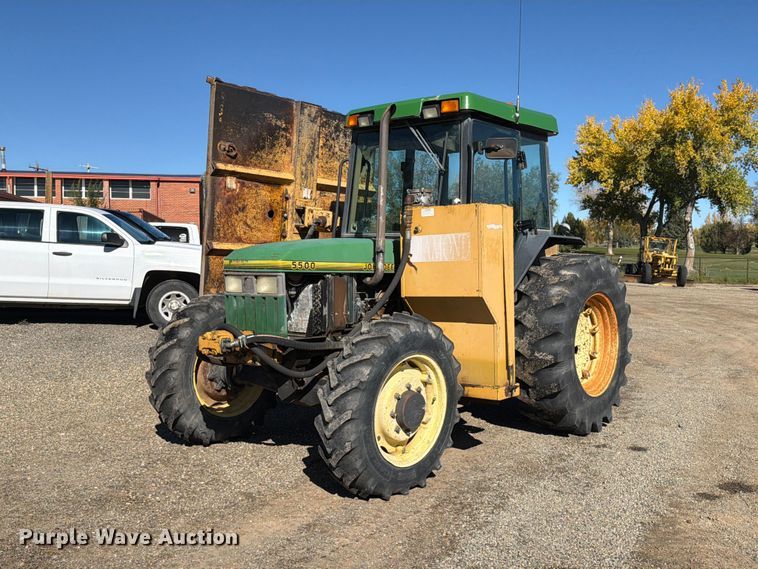 image for item ED0227 1997 John Deere 5500 MFWD tractor
