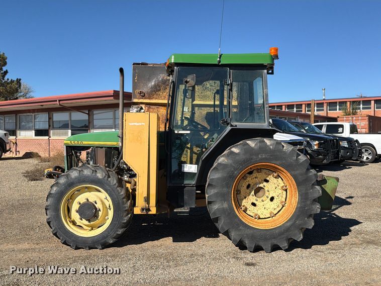 image for item ED0227 1997 John Deere 5500 MFWD tractor