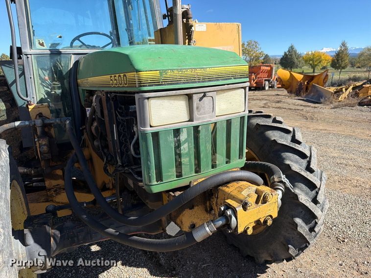 image for item ED0227 1997 John Deere 5500 MFWD tractor
