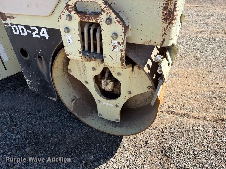 image for item ED0228 2000 Ingersoll-Rand DD-24 double drum vibratory roller